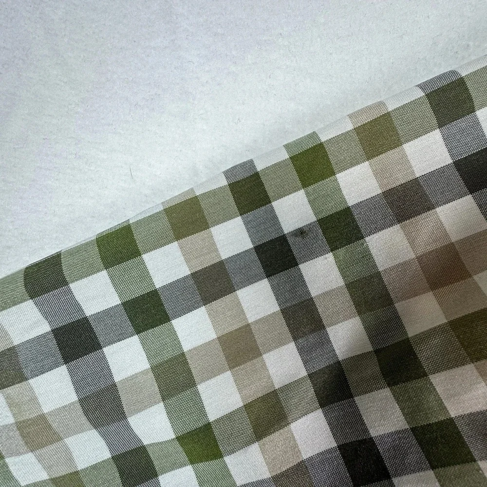 Outdoor Research Shirt‎ Mens Large Green Plaid DISCOVERY Short Sleeve Wool Blend
